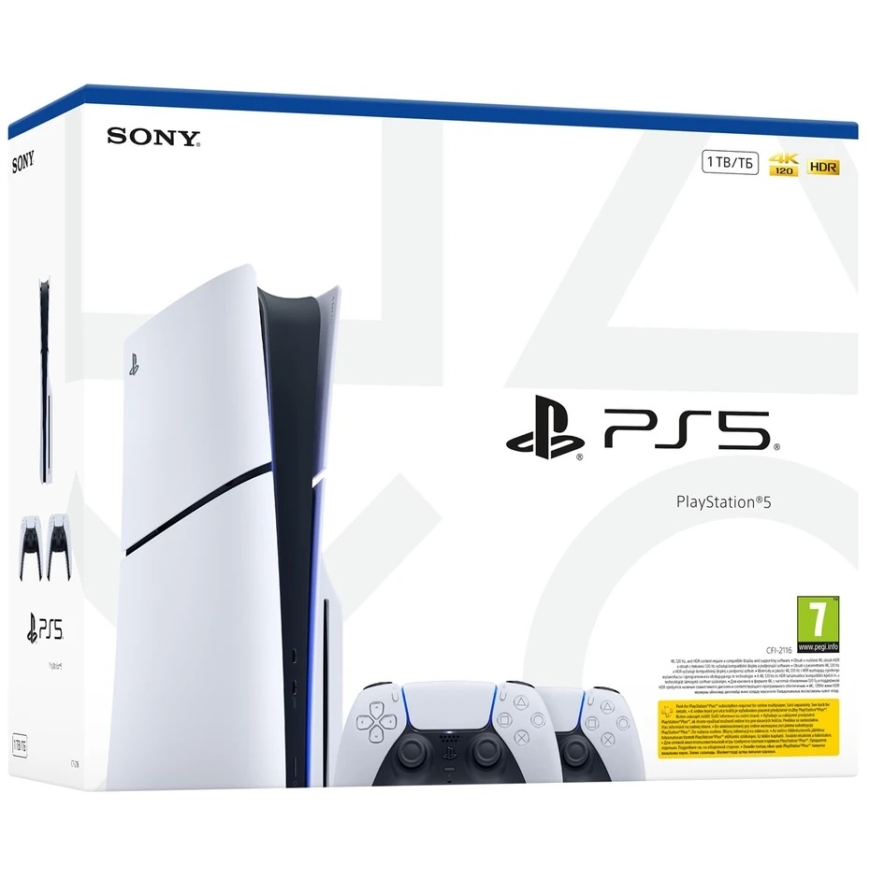 Sony Interactive Entertainment PS719022602 mängukonsool 1 TB Wi-Fi Must, Valge – 5