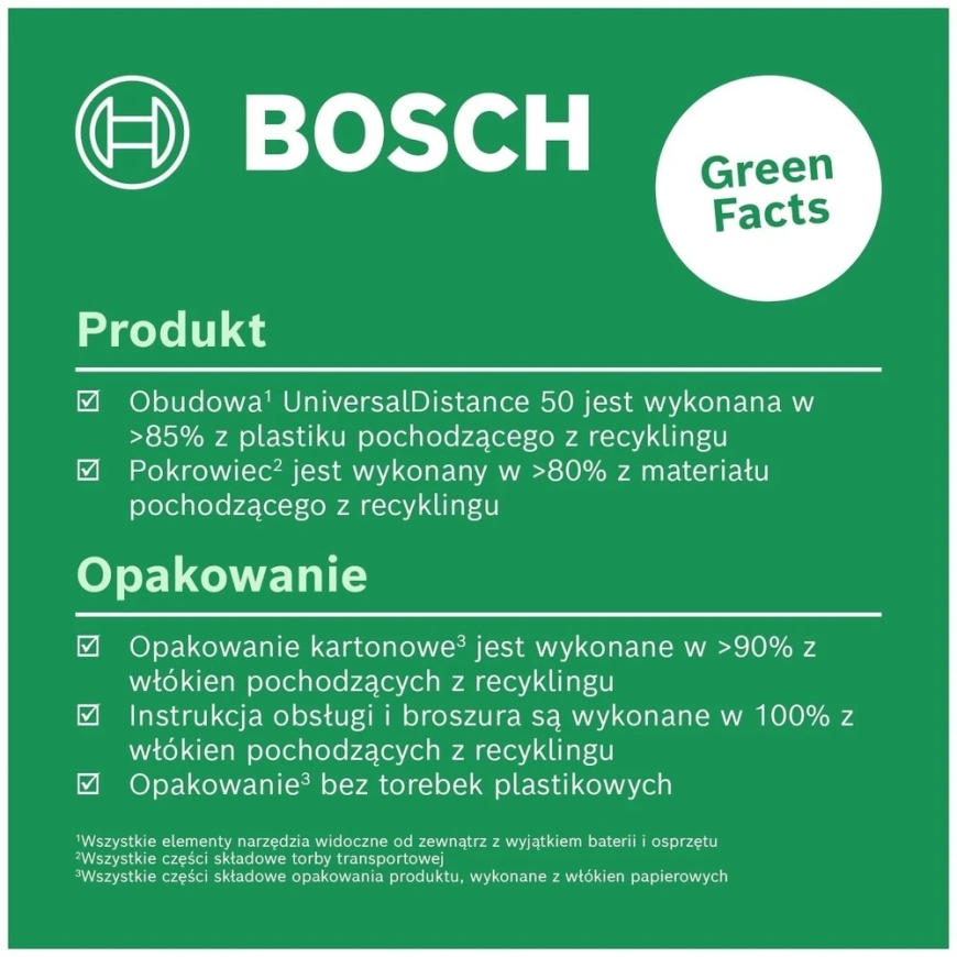 Лазерный дальномер Bosch Axon LASER DIST. METER UNIVERSALDISTANCE 50 – 5