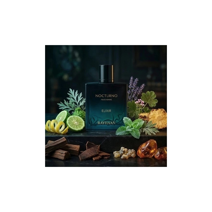 Rayhaan Nocturno Eliksyras EDP parfüüm meestele, 100 ml – 3