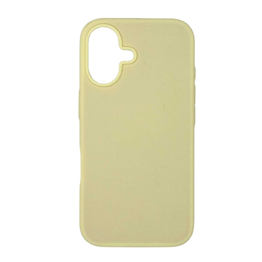 Riff "Slim silicone back case for iPhone 16" Lime – 2