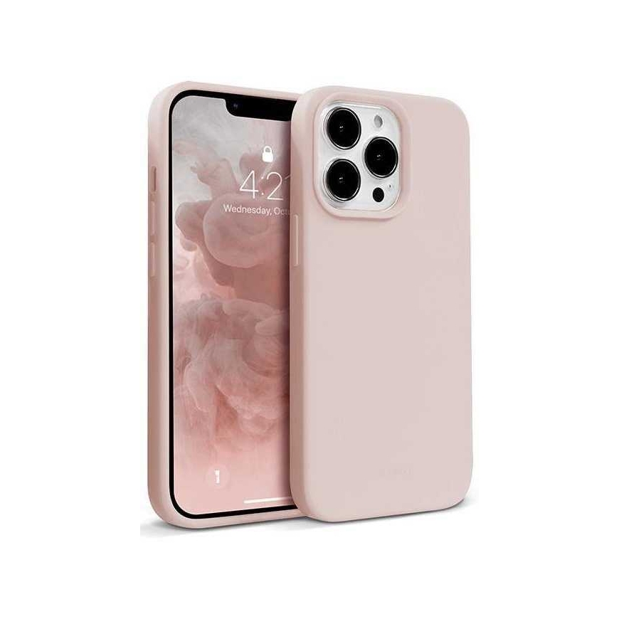 Riff "Mīkstā silikona vāks iPhone 13 Pro Max" Rozā smiltis