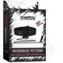 "Lovetoy Juoda" säädettävä BDSM-lelu kaulapanta ketjulla "Lovetoy Juoda" säädettävä BDSM-lelu kaulapanta ketjulla