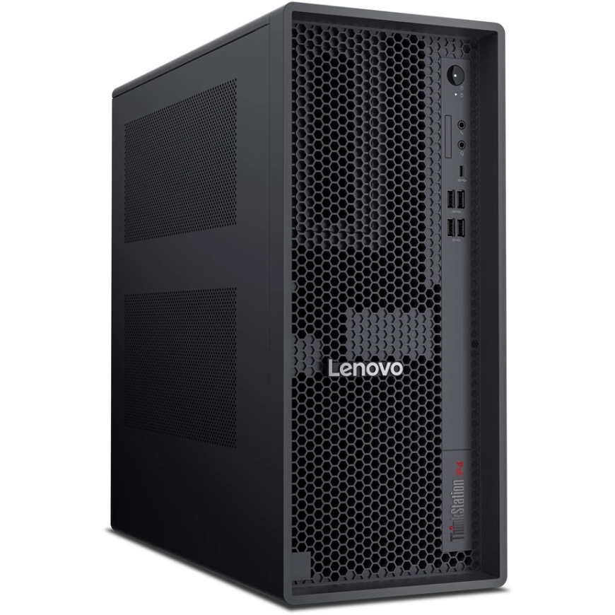 Lenovo ThinkStation P4 Tower 30KN0049GE pöytätietokone - AMD Ryzen 7 Pro 9755, 32GB RAM, 1TB SSD, Radeon-näytönohjain, Win11 Pro
