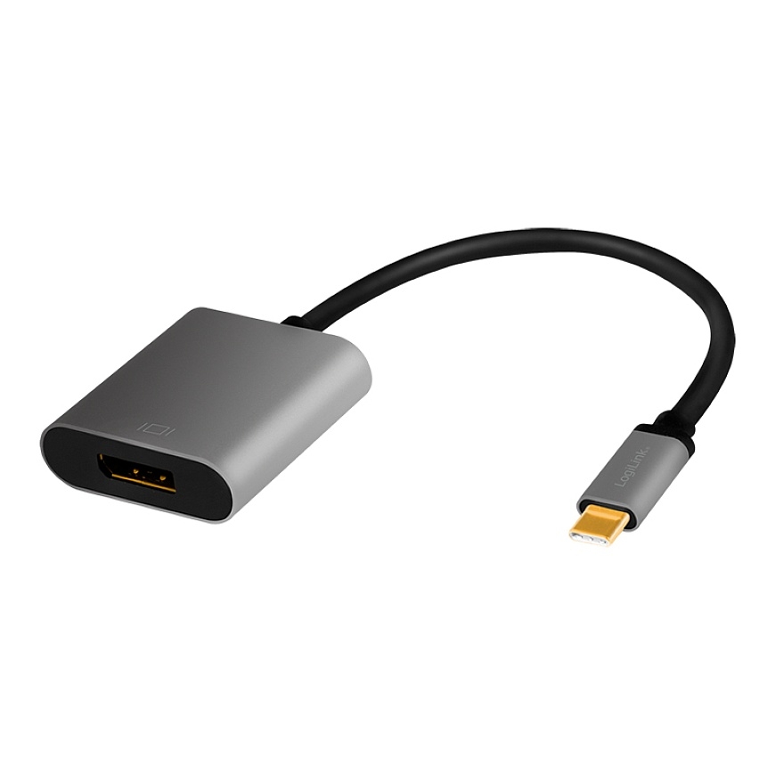 LogiLink CUA0102 cable gender changer USB 3.2 Gen1 Type-C DisplayPort Black