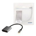 LogiLink CUA0102 kaapelin sukupuolenvaihtaja USB 3.2 Gen1 Type-C DisplayPort Musta LogiLink CUA0102 kaapelin sukupuolenvaihtaja USB 3.2 Gen1 Type-C DisplayPort Musta