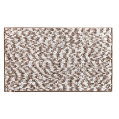 Douceur d`Interieur vonios kilimėlis Friza rudas 75x45 cm