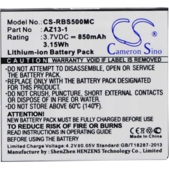 Cameron Sino Battery AZ13-1 for Xiaomi Yi Xiaoyi CS-RBS500MC