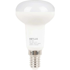 RLL 652 R50 E14 spotlight bulb 8W CW RETLUX