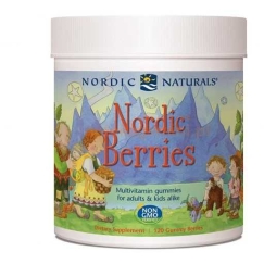 Nordic Naturals „Nordic Berries“ toidulisand lastele, 120 tabletti