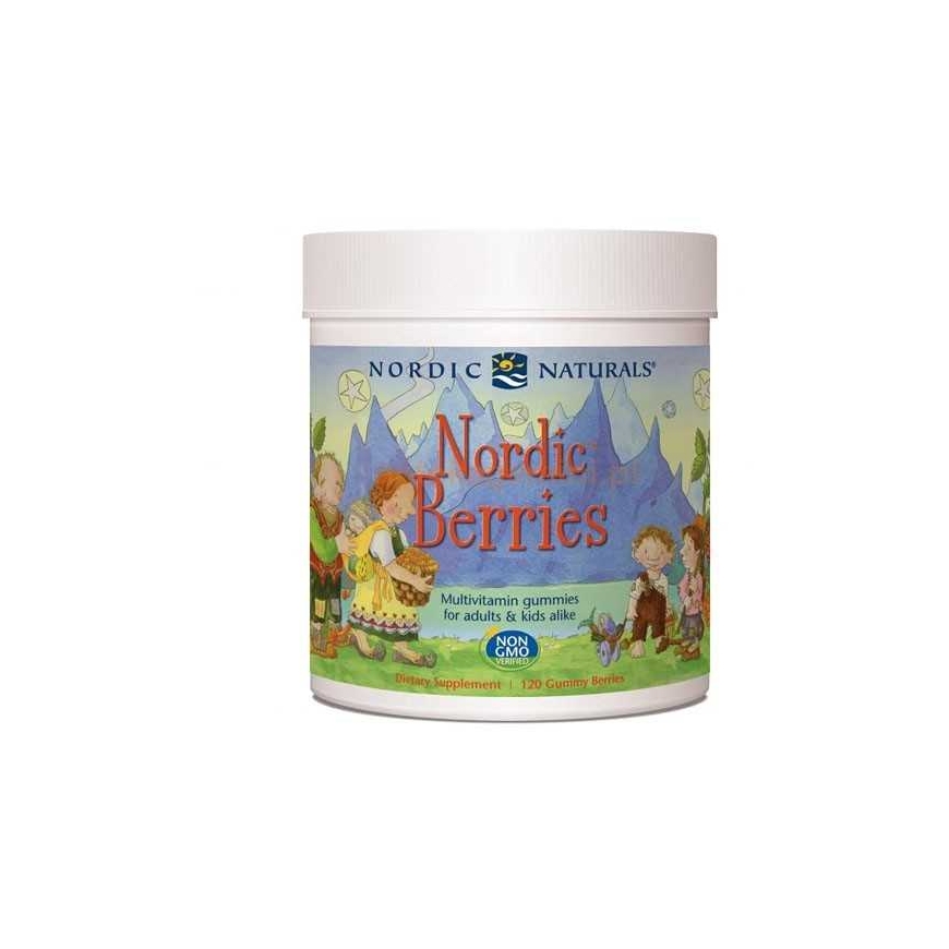 Nordic Naturals «Nordic Berries» пищевая добавка для детей, 120 таблеток
