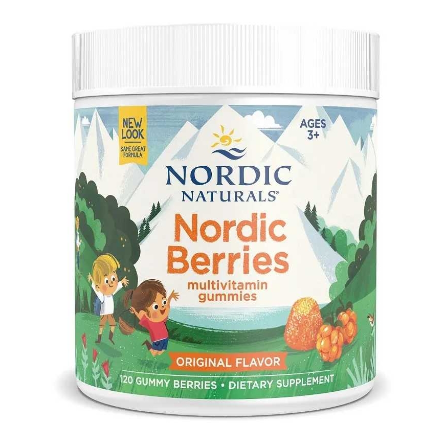 Nordic Naturals «Nordic Berries» пищевая добавка для детей, 120 таблеток – 2