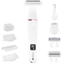 RIO SHTR-EU/1.3 Go Smooth 4-in-1 Naisten parranajokone ja bikinitrimmeri, Valkoinen RIO SHTR-EU/1.3 Go Smooth 4-in-1 Naisten parranajokone ja bikinitrimmeri, Valkoinen