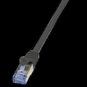 Logilink LOGILINK - Patchcord Cat.6A 10G S/FTP PIMF PrimeLine 15m juodas Logilink LOGILINK - Patchcord Cat.6A 10G S/FTP PIMF PrimeLine 15m juodas