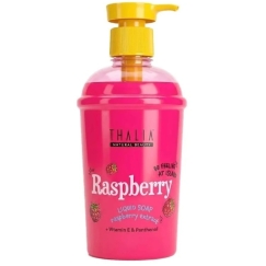 Thalia Natural Beauty Raspberry Cleansing & Hydrating Liquid Soap For Body & Hands, 400 ml