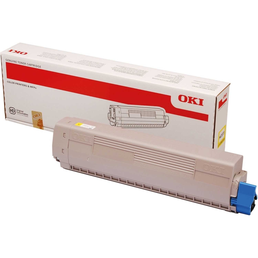 OKI MC873 Dzeltenā