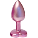 Dream Toys Pink GLEAMING LOVE MATTE Pink PLUG LARGE Dream Toys Pink GLEAMING LOVE MATTE Pink PLUG LARGE