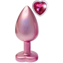 Dream Toys Pink GLEAMING LOVE MATTE Pink PLUG LARGE Dream Toys Pink GLEAMING LOVE MATTE Pink PLUG LARGE