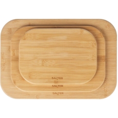 Salter BW14107 bambusest lõikelauakomplekt, 3 tk