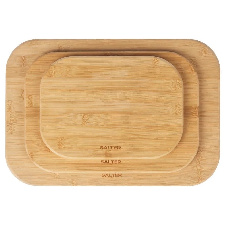 Salter BW14107 bambusest lõikelauakomplekt, 3 tk – 3