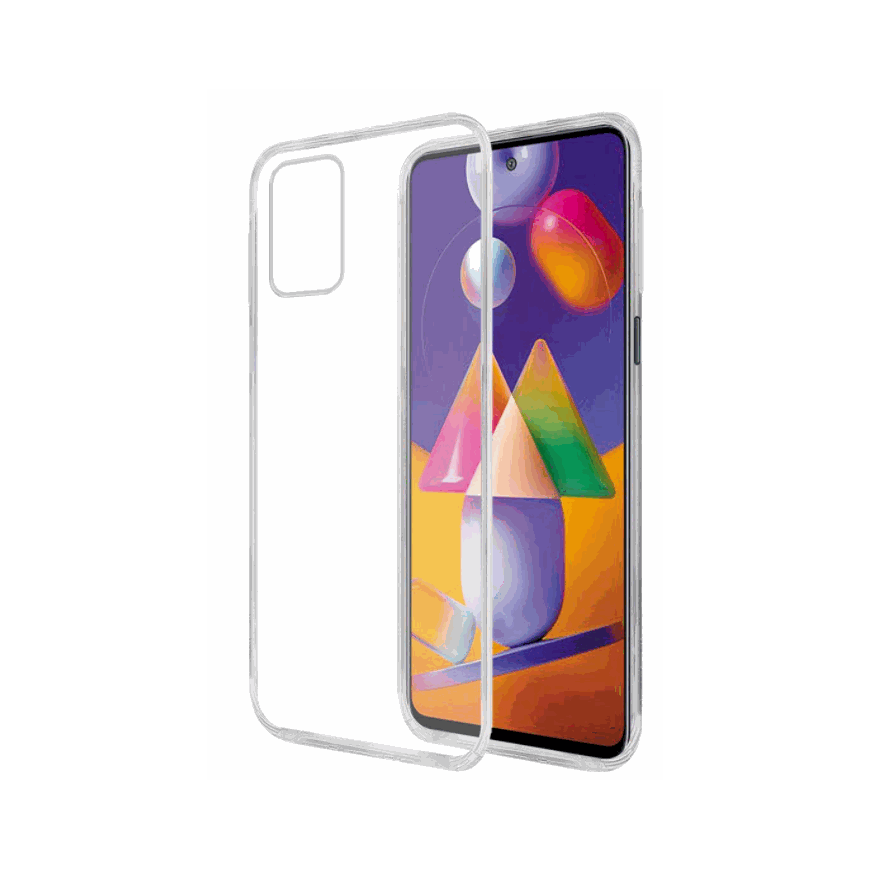 Fusion Accessories "Back Case Ultra 1 mm Galaxy M31s" läpinäkyvä