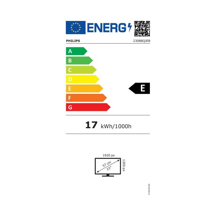 Philips 230B8QJEB/00 22.5" IPS 16:10