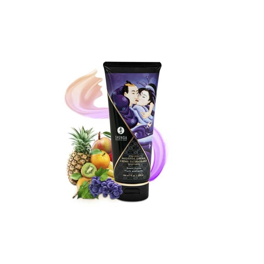 KREMAS Shunga - Eksootiline Massaaži Kreem 200 ml – 4
