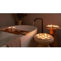 BOLSIUS Tea Light Candle, white, in metal container, 3.5h, 100 pcs. BOLSIUS Tea Light Candle, white, in metal container, 3.5h, 100 pcs.