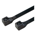 LogiLink KAB0041B kabeļu saite Kāpņu formas kabeļu saite Neilons Melns 100 pcs LogiLink KAB0041B kabeļu saite Kāpņu formas kabeļu saite Neilons Melns 100 pcs