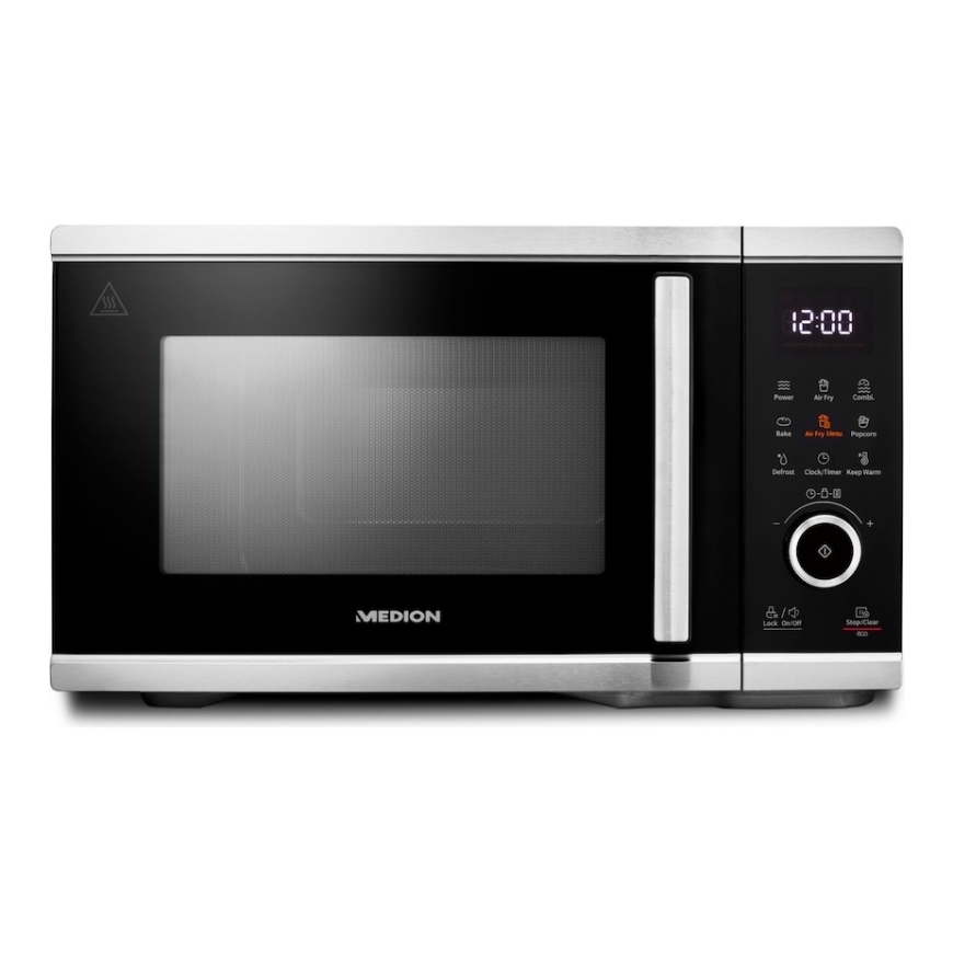 MEDION MD 11499 Black, Stainless steel Combination microwave Countertop 25 L 900 W