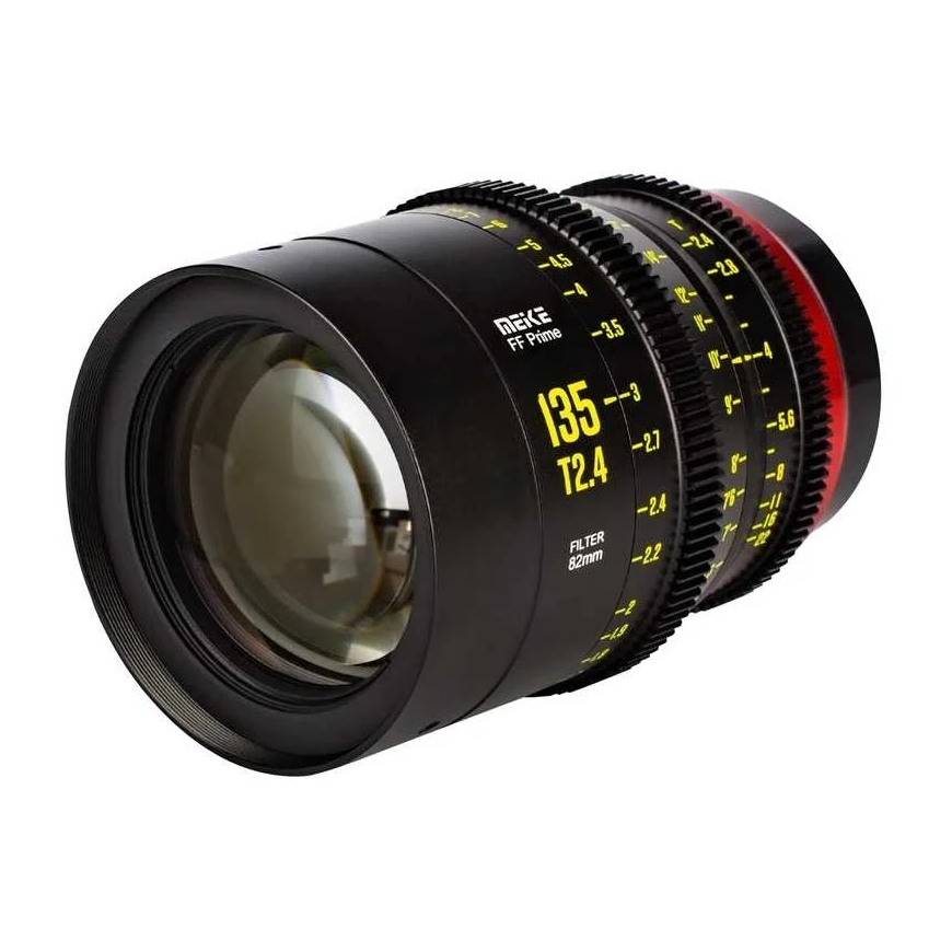 Objektyvas - Meike MK 135mm T2.4 PL Mount (135mm, T2.4-T22, 1m fokusas)