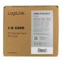 LogiLink PC0089 interface cards/adapter Internal USB 3.2 Gen 2 (3.1 Gen 2)