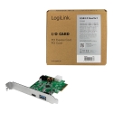LogiLink PC0089 liitäntäkortti/-sovitin Sisäinen USB 3.2 Gen 2 (3.1 Gen 2)