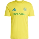 Vyriški marškinėliai adidas Brazil 26 Jersey geltona KH2307 (M) Vyriški marškinėliai adidas Brazil 26 Jersey geltona KH2307 (M)