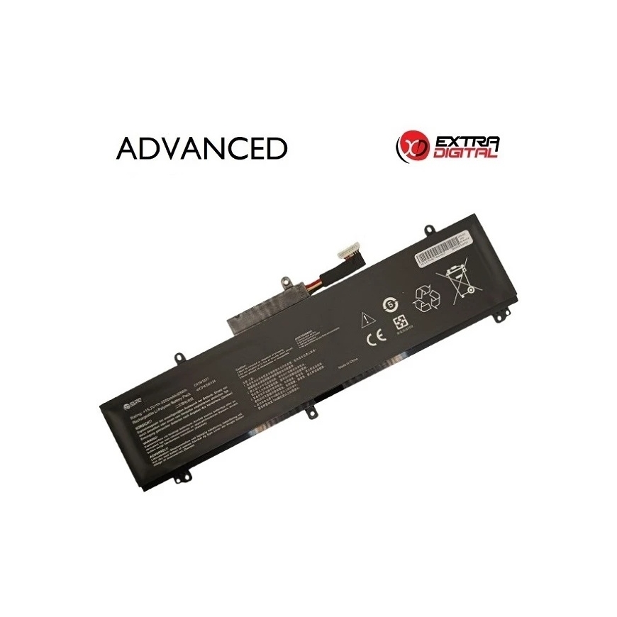 ASUS C41N1837 Laptop Battery, 4500mAh, Extra Digital Advanced