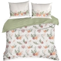 Voodipesu komplekt Eurofirany SW/POS/Oranž 160X200 70X80/X2 Voodipesu komplekt Eurofirany SW/POS/Oranž 160X200 70X80/X2