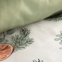 Vuodevaatesetti Eurofirany SW/POS/Oranssi 160X200 70X80/X2