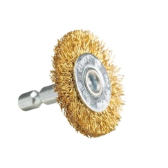 Makita _1736980 WIRE WHEEL BRUSH (BRASS COATED)