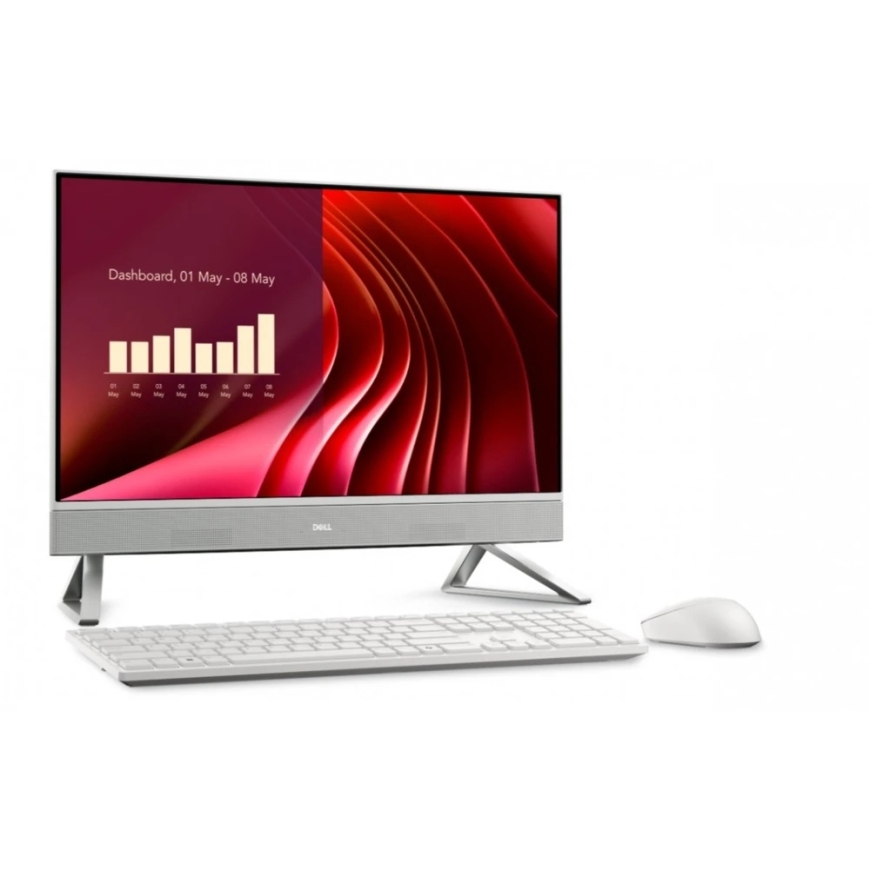 Desktop Computer Dell 24 All-in-One EC24250 Win11Pro i5-1334U/16GB/1TB/23.8 FHD/Intel UHD Graphics/Cam/WLAN+BT/3Y ProSupport – 3