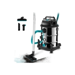 Cecotec Tolmuimeja | Conga Rockstar Wet & Dry Steel Max Pro | Juhtmega töö | 1600 W | 220-240 V | Hõbedane/ Must