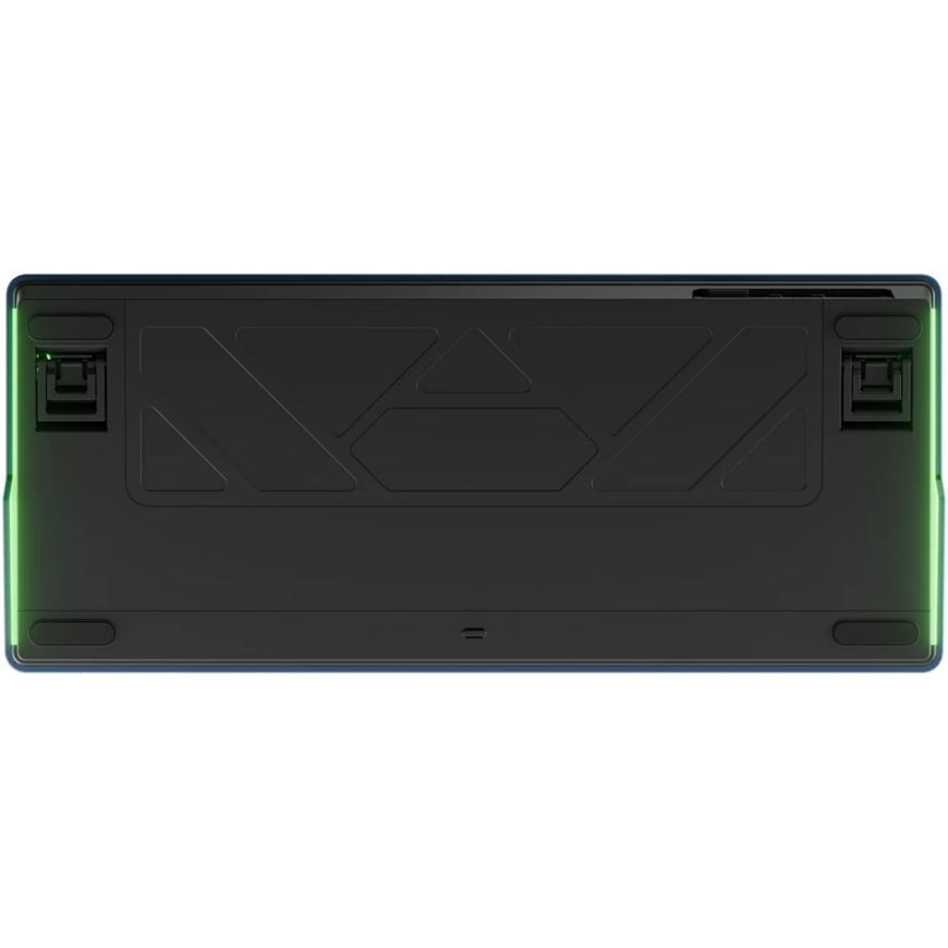 Ducky OK-M 75 Gaming Keyboard, 75%, Hot-Swappable, RGB, ANSI – KTT Baby Blue Switches – 4