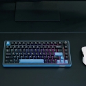 Ducky OK-M 75 žaidimų klaviatūra, 75%, Hot-Swappable, RGB, ANSI – KTT Baby Mėlyni jungikliai