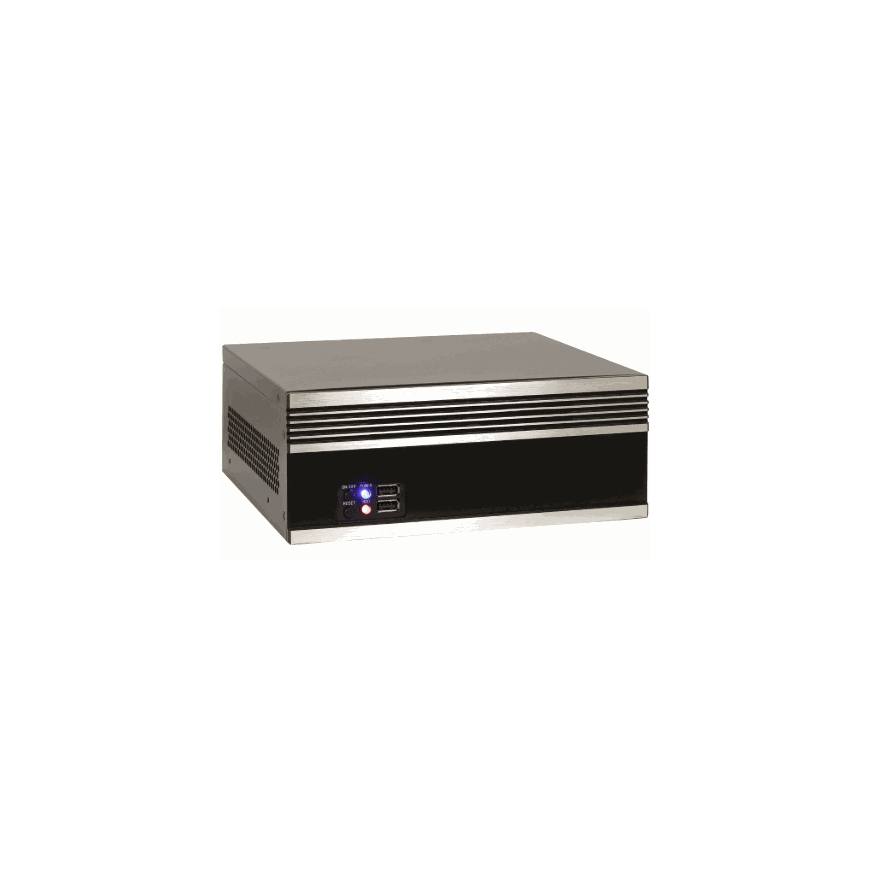 Inter-Tech IPC Industrial S21 must/ hõbe – 3
