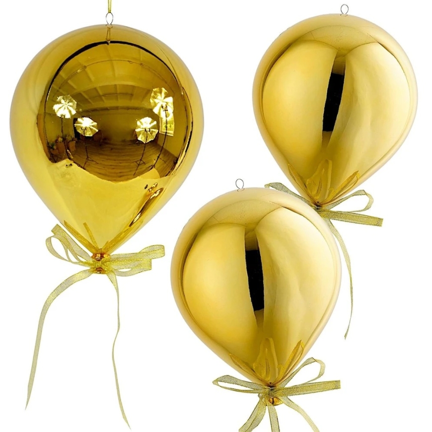 Edelman Plastic Safe Balloon Mold 20CM - Gold
