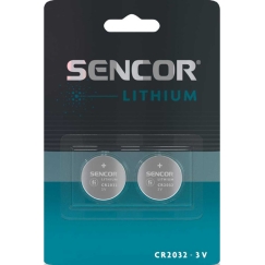 Sencor litija akumulators, CR2032, 3V, 2