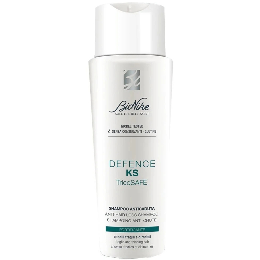 BioNike Defence Ks Hair Šampūnas Strengthening & maitininantis, 200 ml