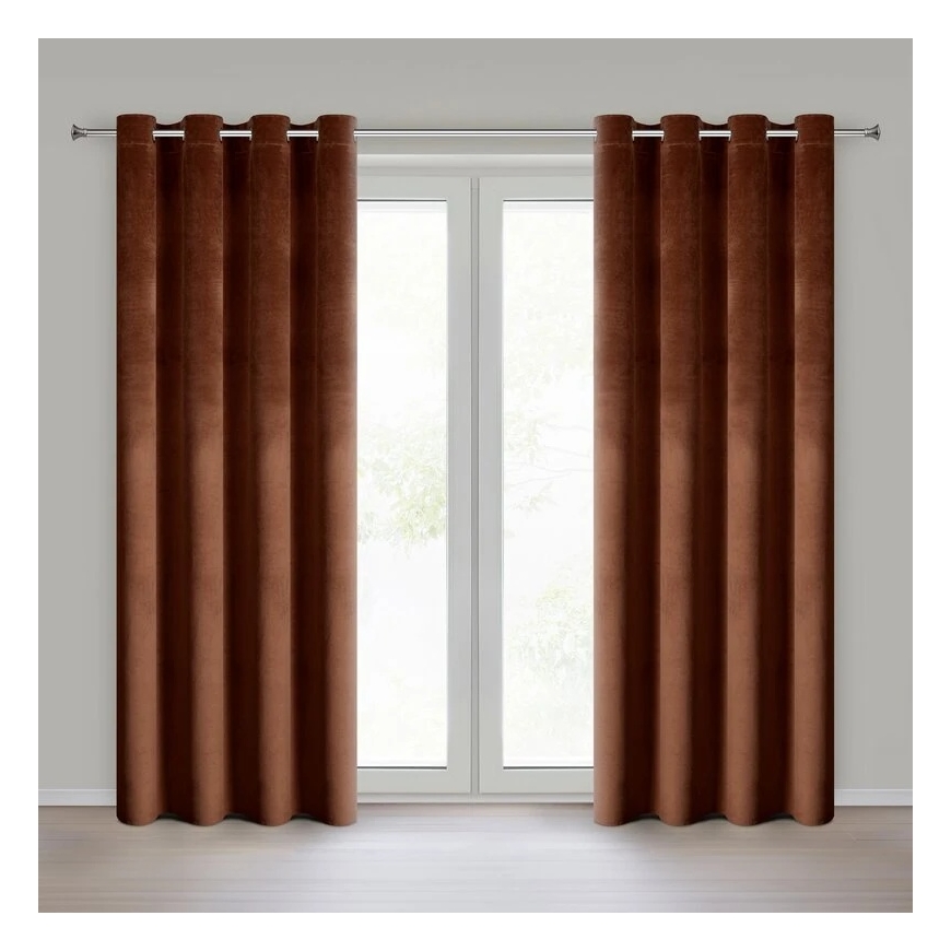 Eurofirany ZAS/MELANIE/J.BR 140X250 KARDIN