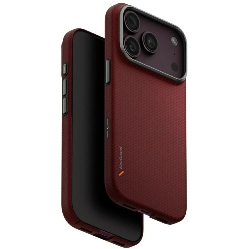 UNIQ Keva EDGE Karp iphone 18 Pro / 17 Pro Magclick Charging punane – 2