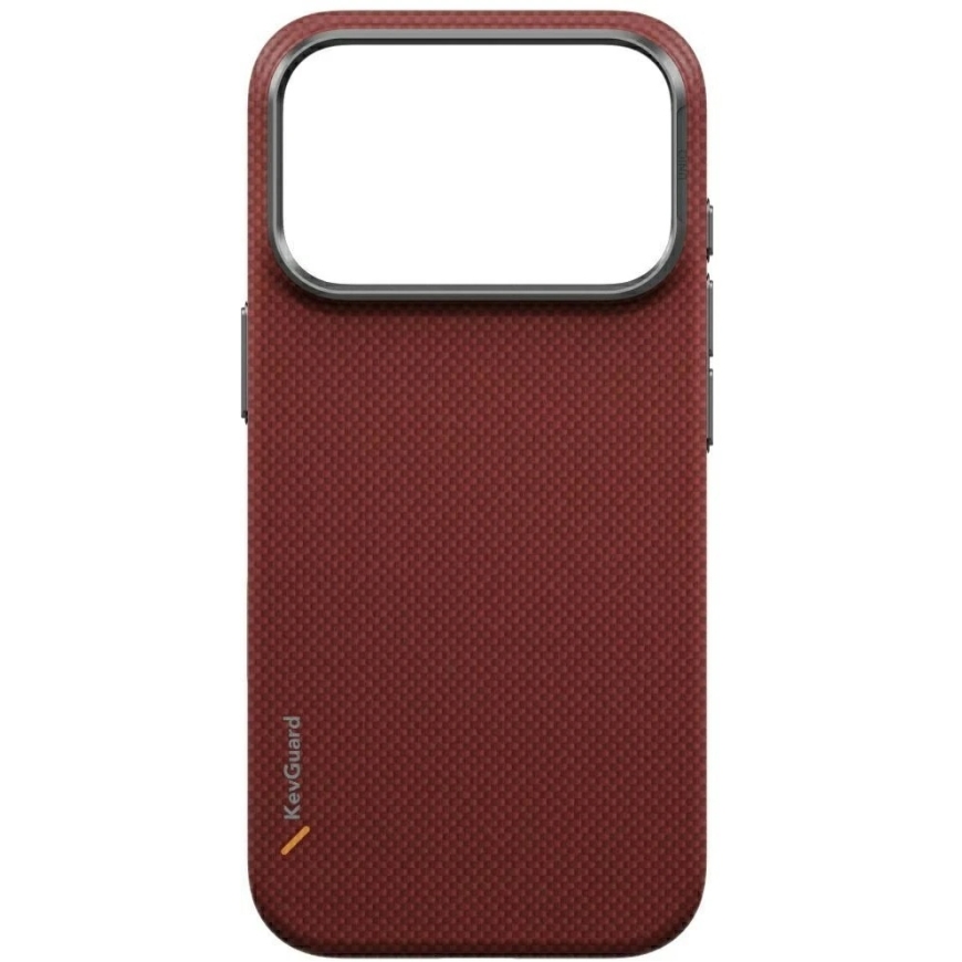 UNIQ Keva EDGE vāks iPhone 18 Pro / 17 Pro Magclick Charging sarkans – 4