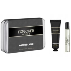 Mont Blanc komplekts Montblanc: Explorer Extreme Eau De Parfum vīriešiem 7,5 ml + Explorer Extreme dušas želeja, 30 ml