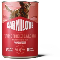 CARNILOVE Carnilove CARNILOVE koertele mõeldud konserv Indyk, r